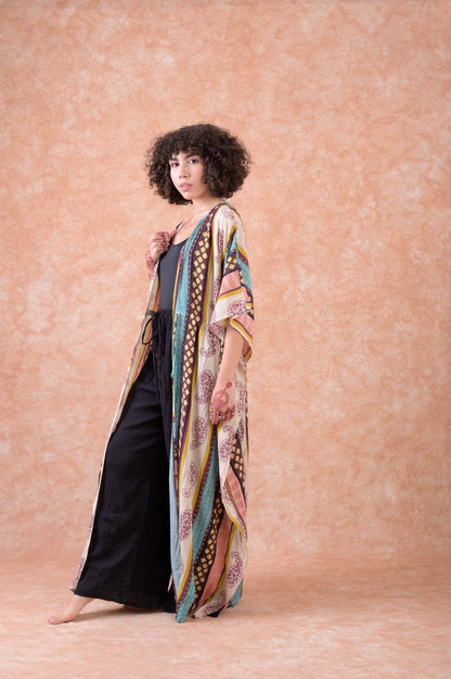 RHE Rhea Fortune Long Kaftan $60