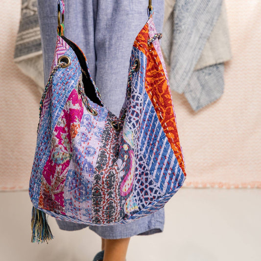 RAB Boho Blooms Bag-Purple $60