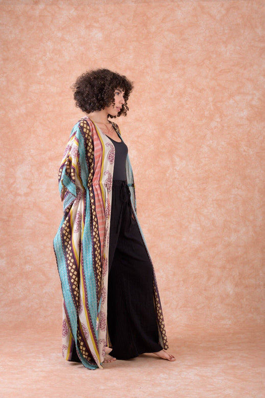 RHE Rhea Fortune Long Kaftan $60
