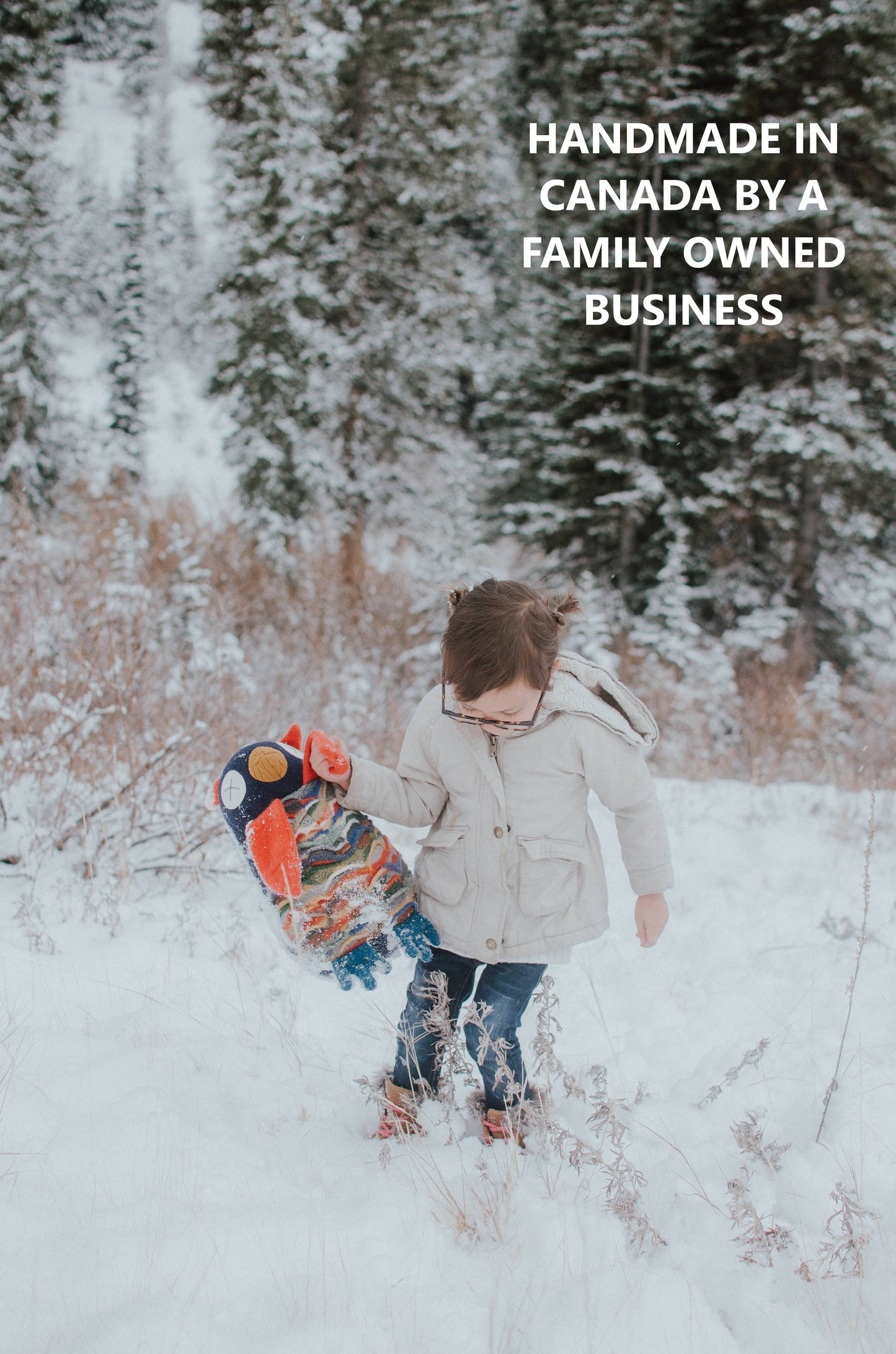 CAT Cate and Levi Beaver Puppet | Reclaimed Wool $30