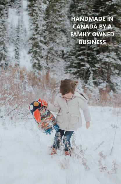 CAT Cate and Levi Beaver Puppet | Reclaimed Wool $30