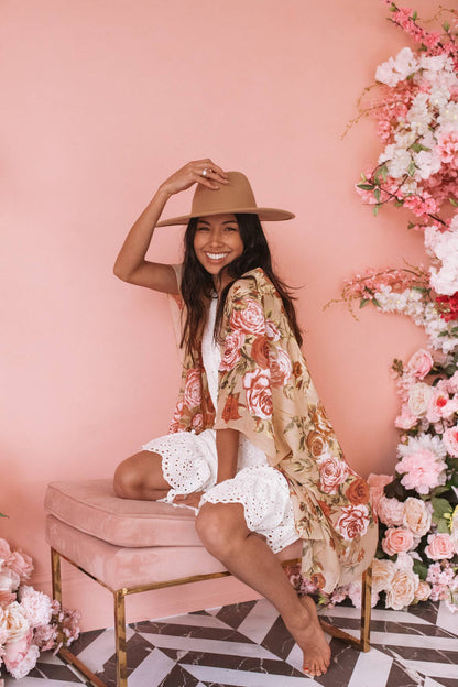 LLE Handmade Lightweight Chiffon Kimonos (Assorted) $60